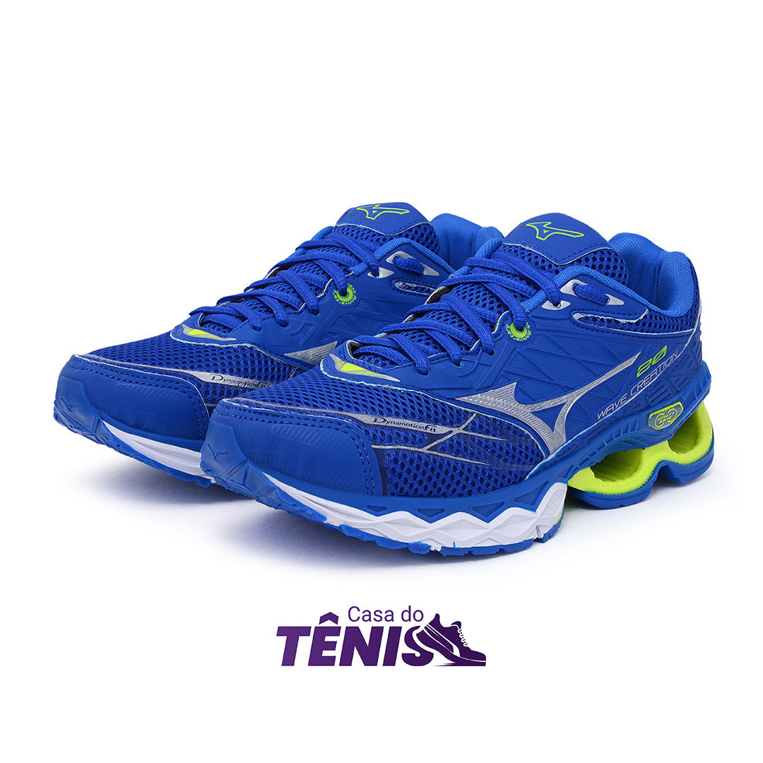 Tênis Mizuno Wave Creation 20 Azul Royal