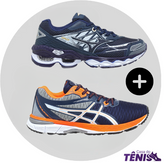 Compre 1 leve 2 Tênis Mizuno Wave 20 Pro + Asics Revelation