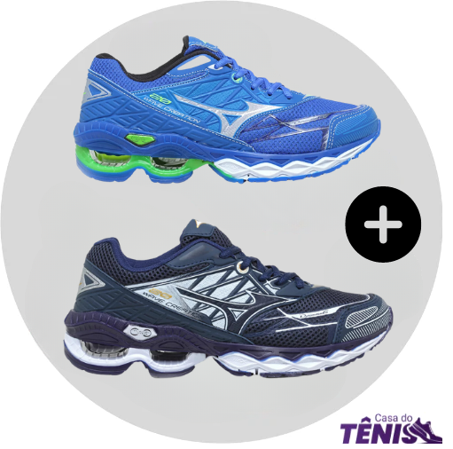 Compre 1 leve 2 Tênis Mizuno Wave Creation 20