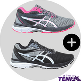 2 PARES Asics Revelation MASC e FEM COMPRE 1 LEVE 2