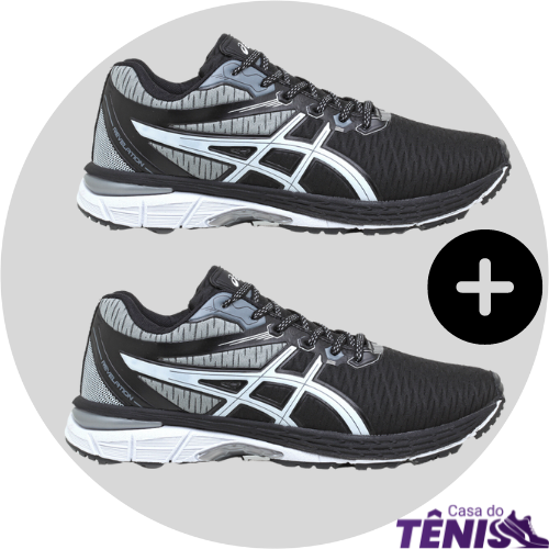 2 PARES Asics Revelation MASC COMPRE 1 LEVE 2